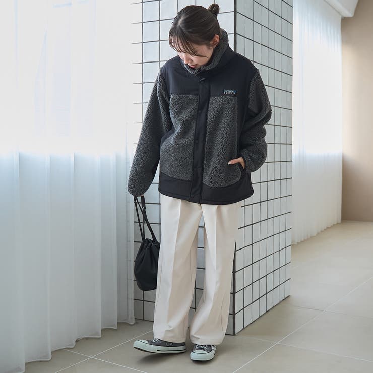 【PARKNIK（パークニック）】切替ボアブルゾン | coen【women】 | 詳細画像5 