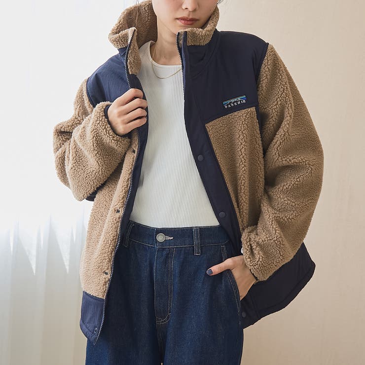 MOCA | 【PARKNIK（パークニック）】切替ボアブルゾン | coen【women】