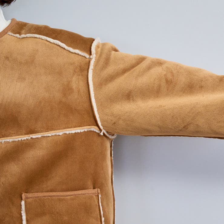 リバーシブル ノーカラーコーデュロイブルゾン | coen【women】 | 詳細画像30 