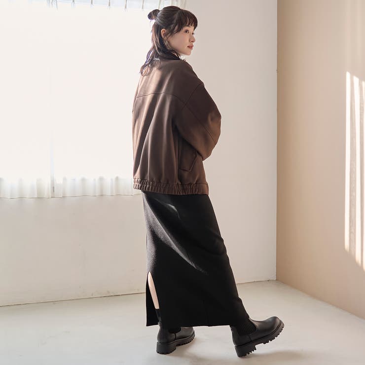 スエードライクブルゾン | coen【women】 | 詳細画像16 