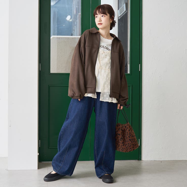 スエードライクブルゾン | coen【women】 | 詳細画像18 