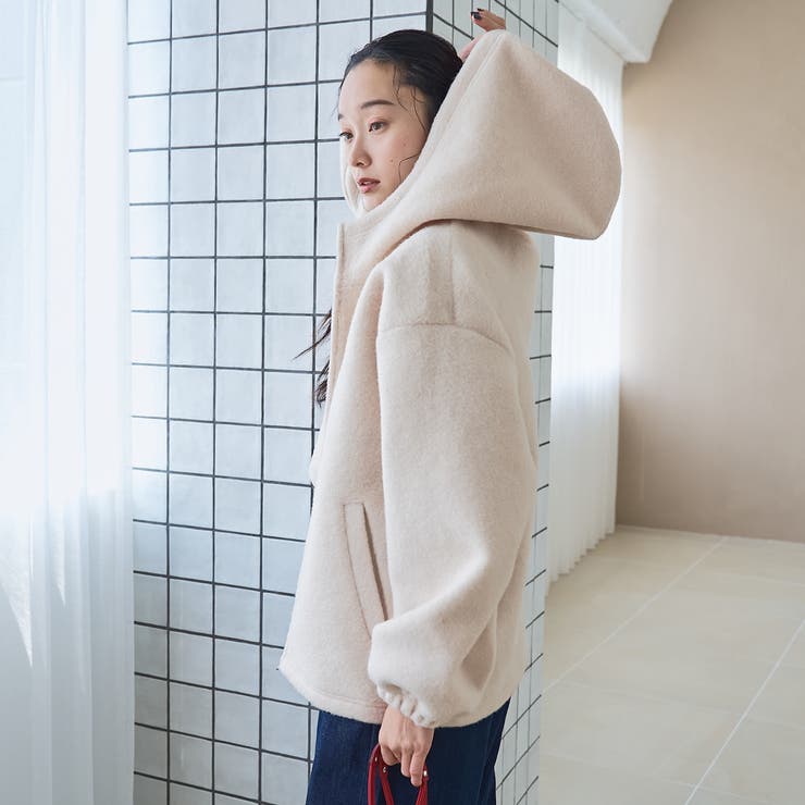 【PENNEYS（ぺニーズ）別注】 ボアフーディージップブルゾン | coen【women】 | 詳細画像13 