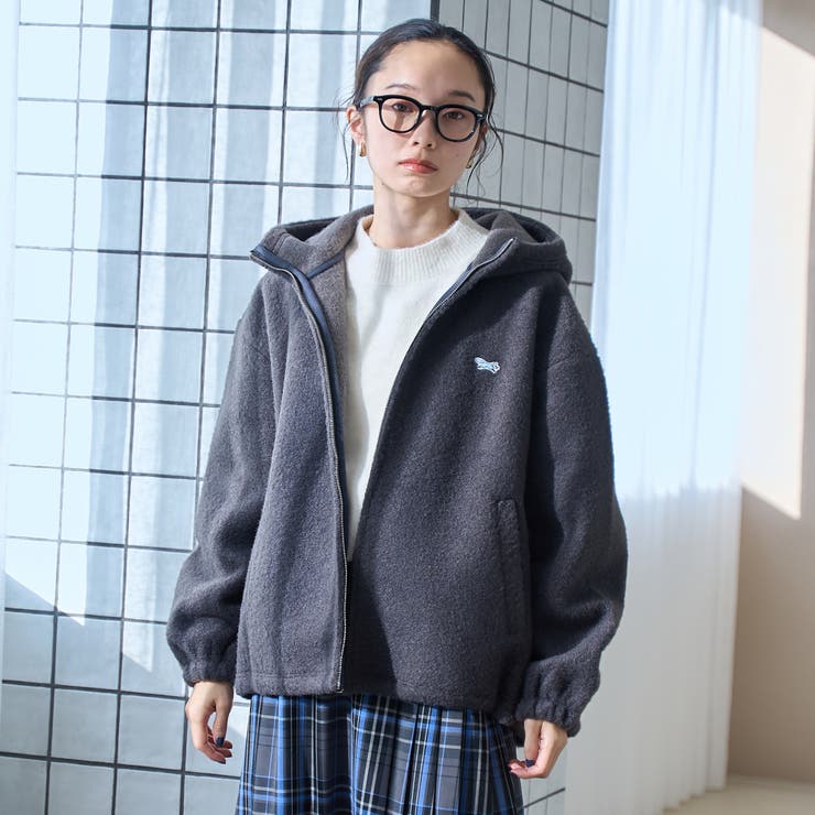 【PENNEYS（ぺニーズ）別注】 ボアフーディージップブルゾン | coen【women】 | 詳細画像2 