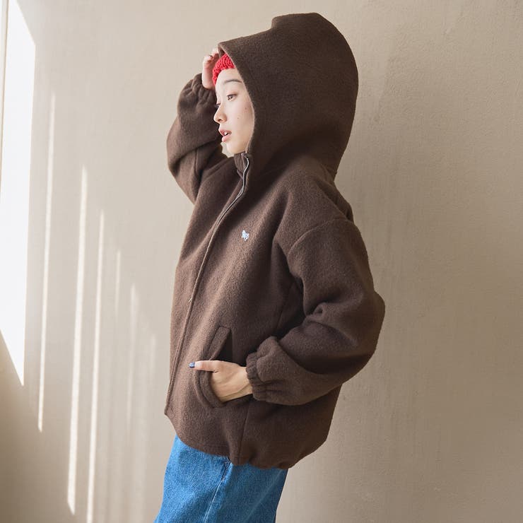 【PENNEYS（ぺニーズ）別注】 ボアフーディージップブルゾン | coen【women】 | 詳細画像23 