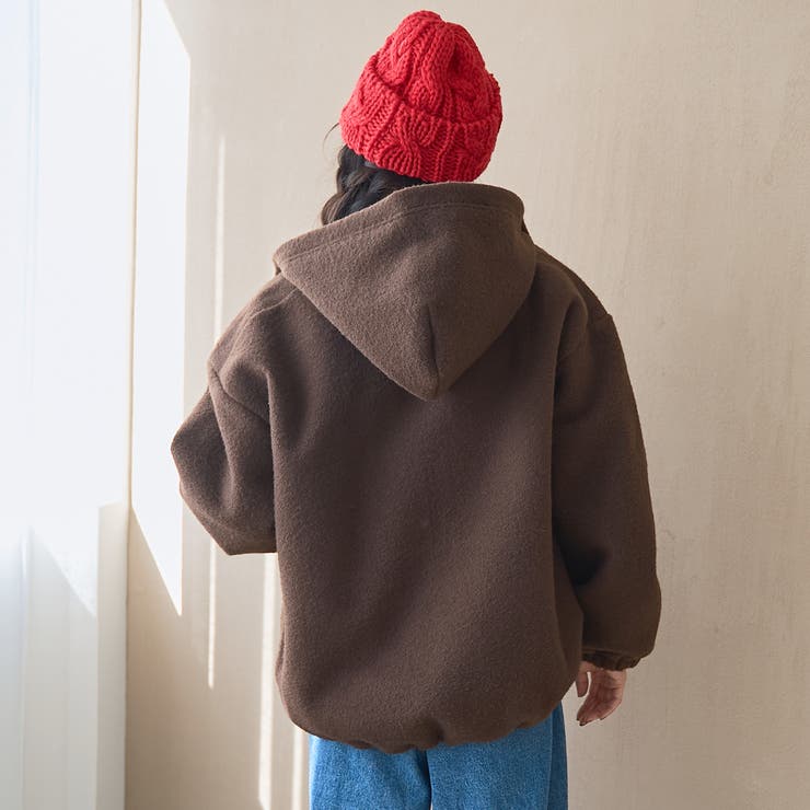 【PENNEYS（ぺニーズ）別注】 ボアフーディージップブルゾン | coen【women】 | 詳細画像24 