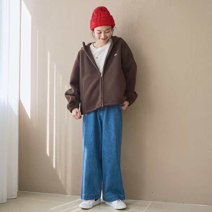 【PENNEYS（ぺニーズ）別注】 ボアフーディージップブルゾン | coen【women】 | 詳細画像28 