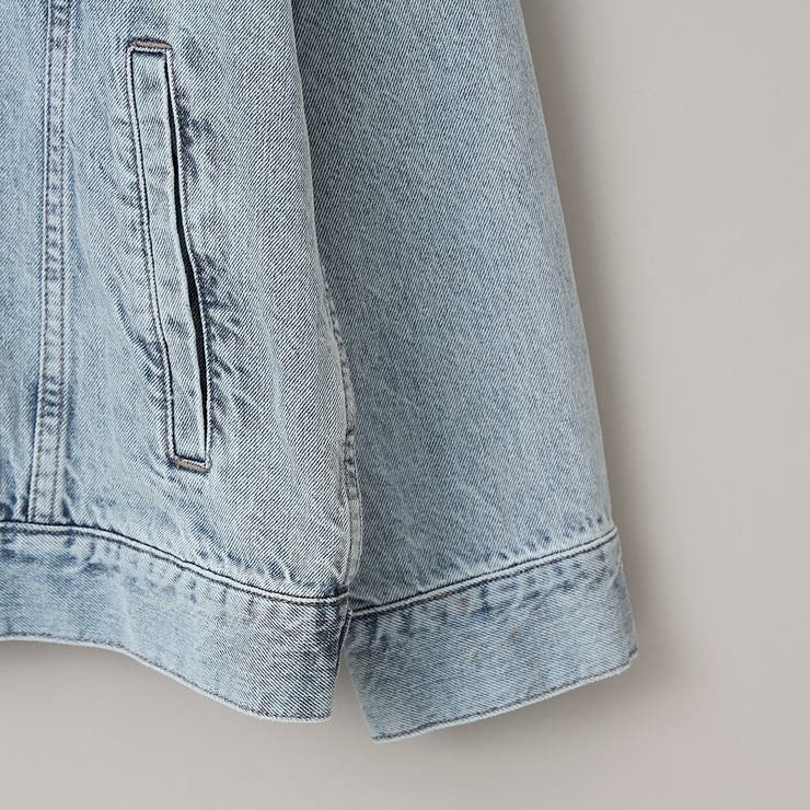 ノーカラーデニムジャケット | coen【women】 | 詳細画像22 