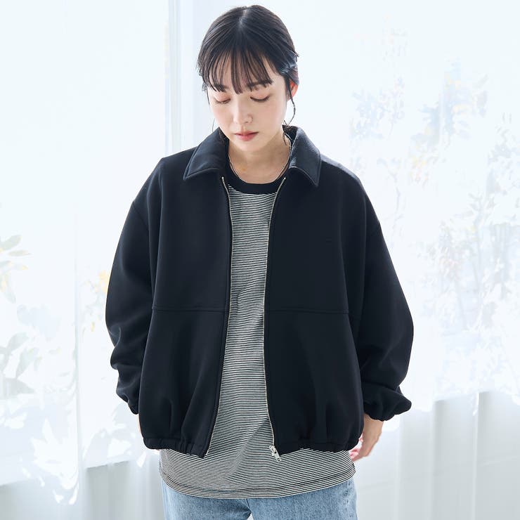 ダンボール襟付きブルゾン【インフルエンサー紹介アイテム】 | coen【women】 | 詳細画像10 