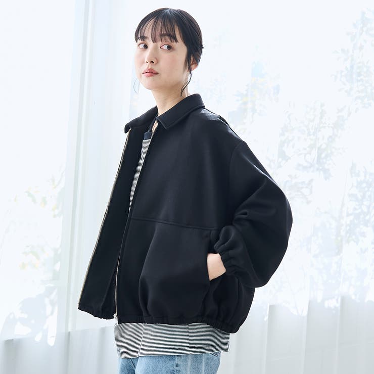ダンボール襟付きブルゾン【インフルエンサー紹介アイテム】 | coen【women】 | 詳細画像11 