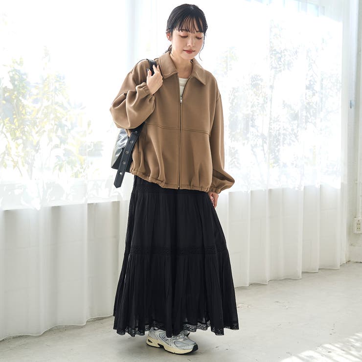 ダンボール襟付きブルゾン【インフルエンサー紹介アイテム】 | coen【women】 | 詳細画像14 