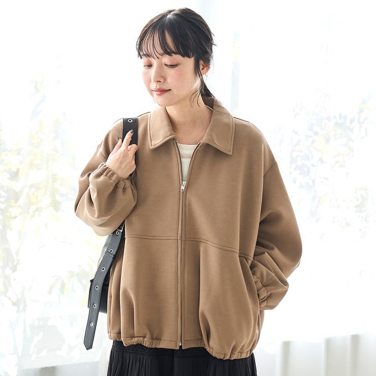 ダンボール襟付きブルゾン【インフルエンサー紹介アイテム】 | coen【women】 | 詳細画像17 