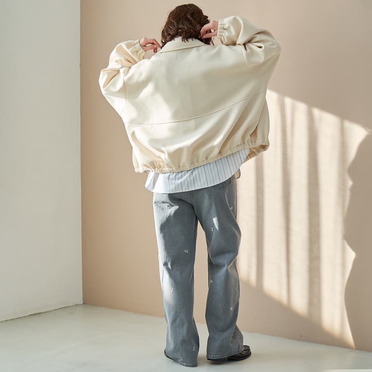 ダンボール襟付きブルゾン【インフルエンサー紹介アイテム】 | coen【women】 | 詳細画像3 