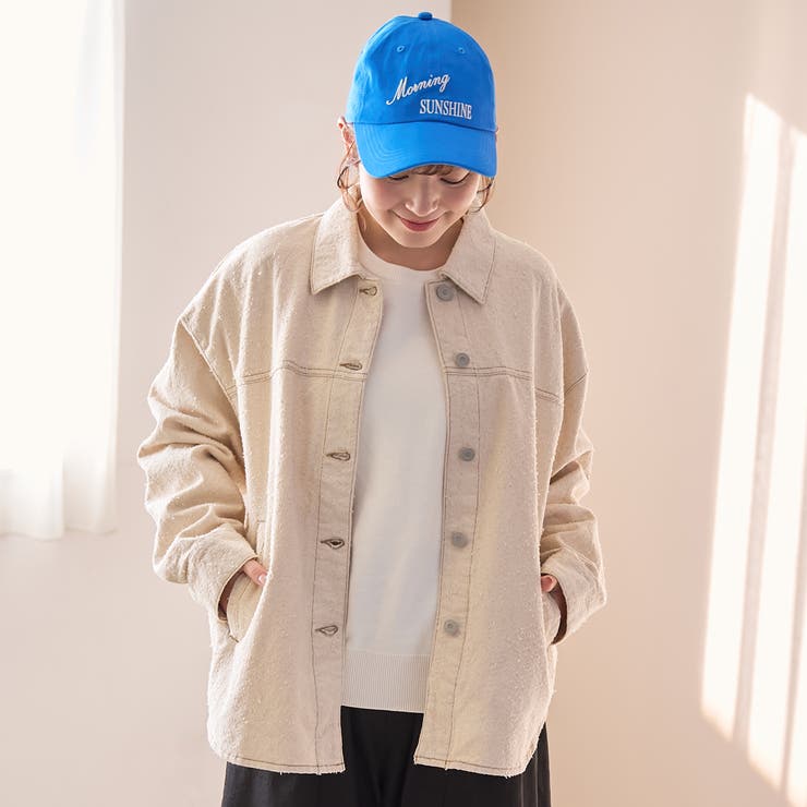 ナッピングデニムシャツジャケット | coen【women】 | 詳細画像15 