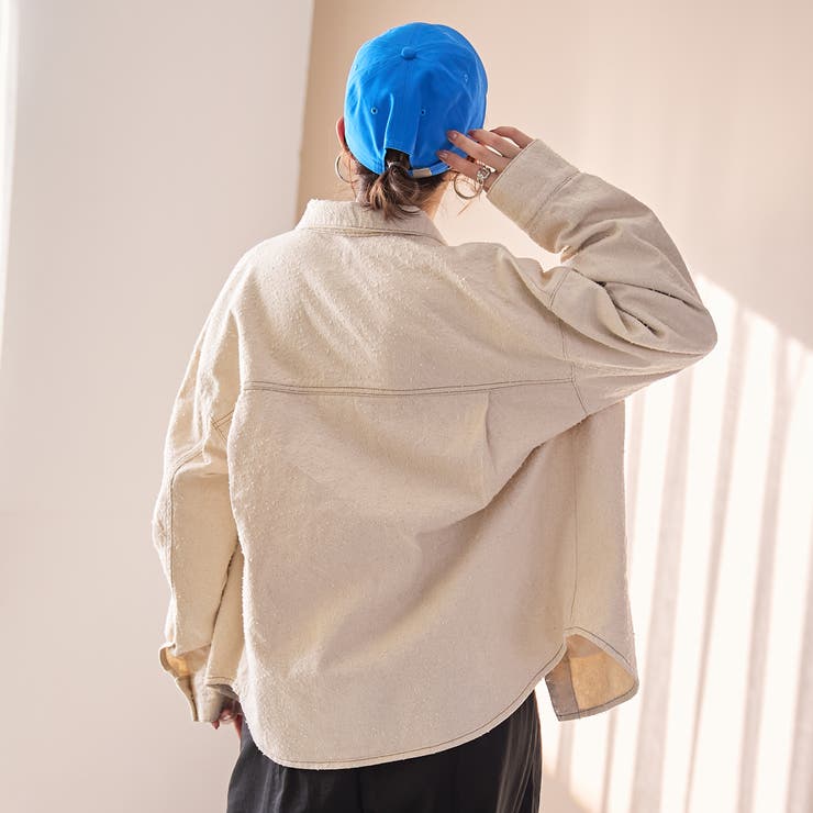 ナッピングデニムシャツジャケット | coen【women】 | 詳細画像17 