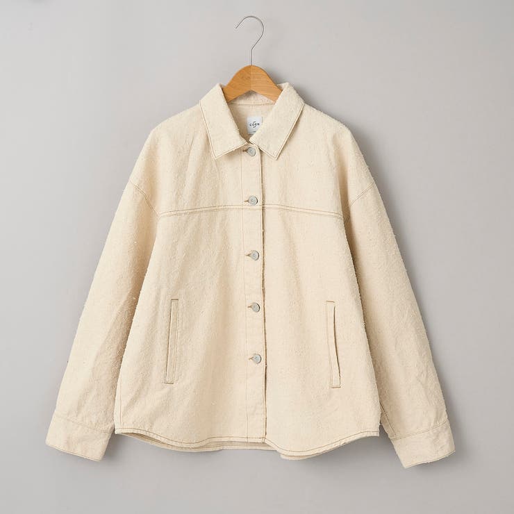 ナッピングデニムシャツジャケット | coen【women】 | 詳細画像19 