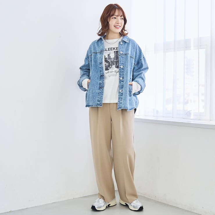 ナッピングデニムシャツジャケット | coen【women】 | 詳細画像8 