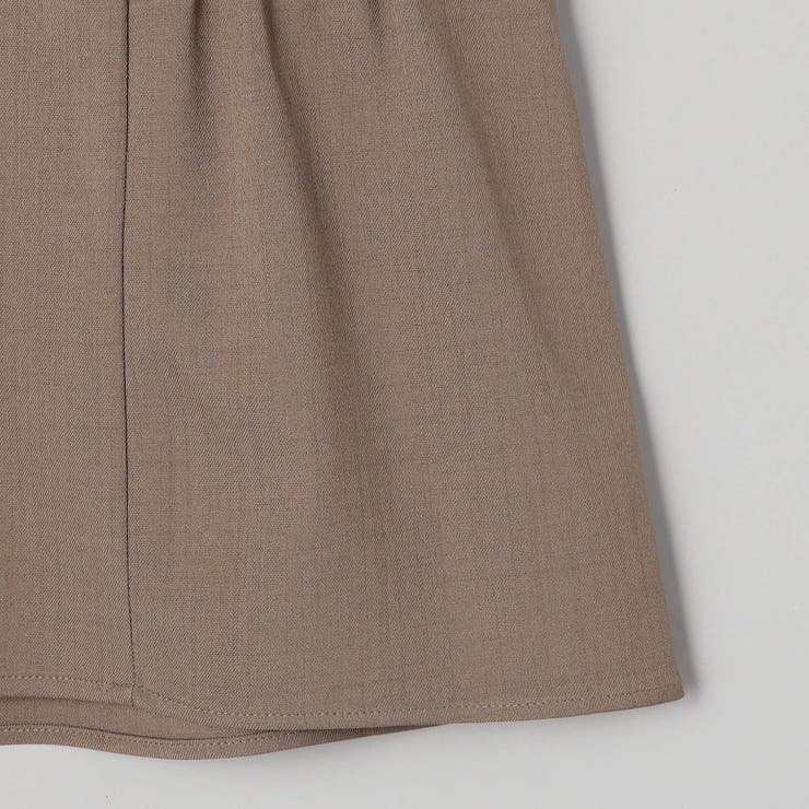 リネンライク ペプラムジップベスト | coen【women】 | 詳細画像16 