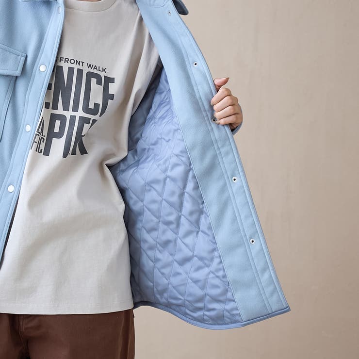 メルトン中綿CPOジャケット | coen【women】 | 詳細画像10 