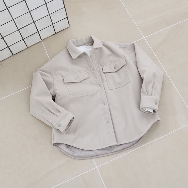 メルトン中綿CPOジャケット | coen【women】 | 詳細画像2 