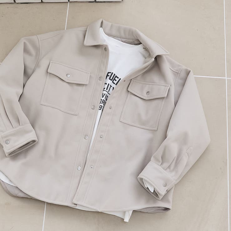 NATURAL | メルトン中綿CPOジャケット | coen【women】