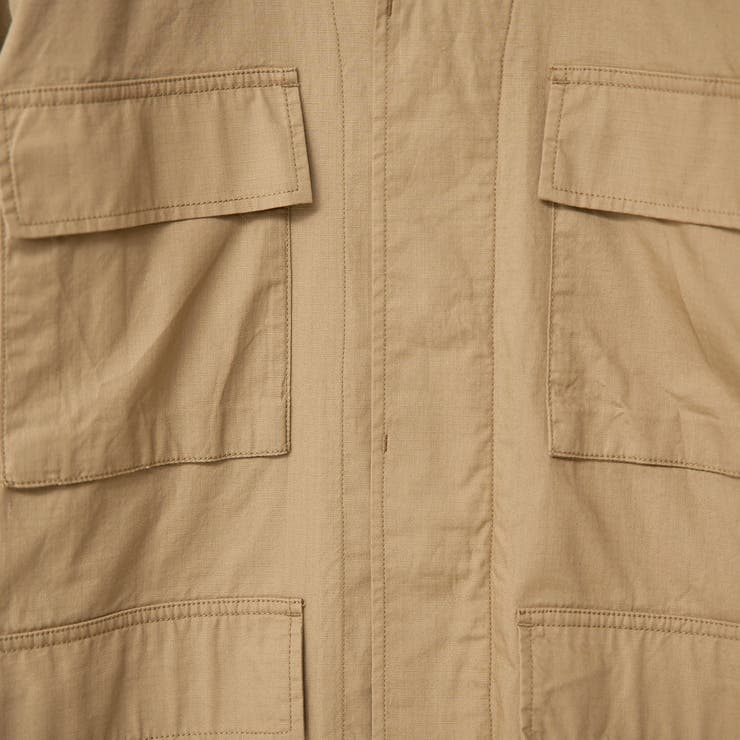 コットンリップストップ サファリジャケット | coen【women】 | 詳細画像24 