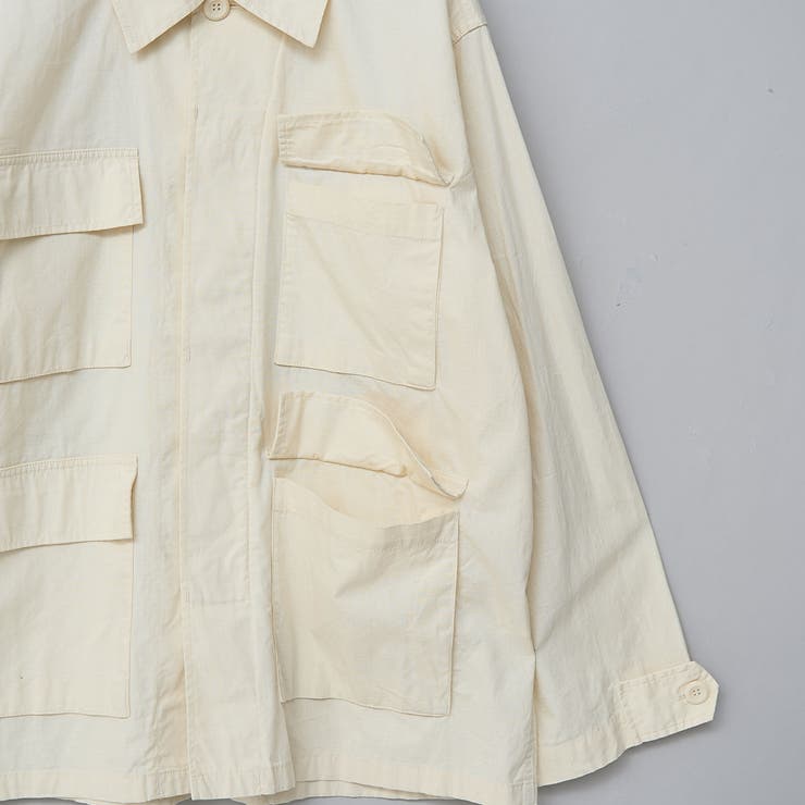 コットンリップストップ サファリジャケット | coen【women】 | 詳細画像31 