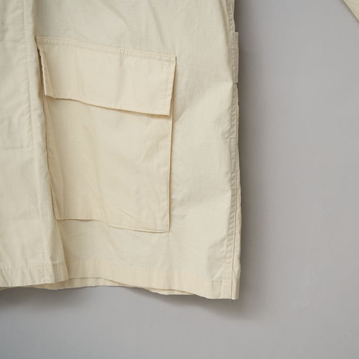 コットンリップストップ サファリジャケット | coen【women】 | 詳細画像34 