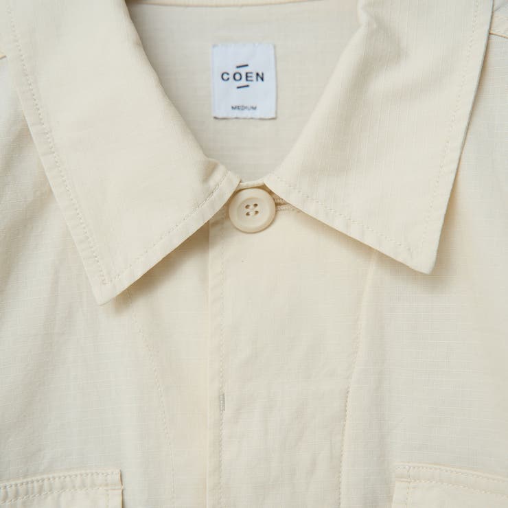 コットンリップストップ サファリジャケット | coen【women】 | 詳細画像35 