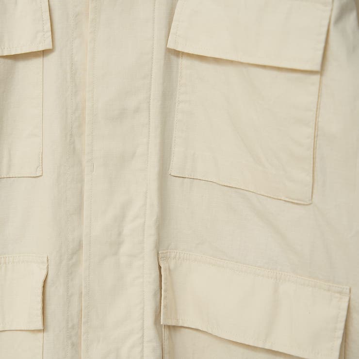コットンリップストップ サファリジャケット | coen【women】 | 詳細画像36 