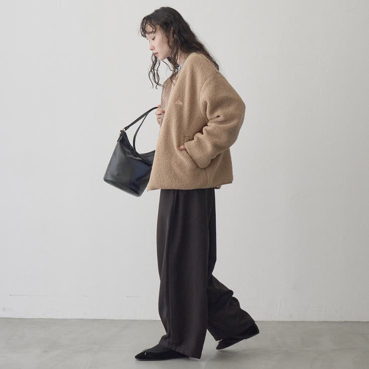 【KELTY（ケルティ）別注】ノーカラーWジップボアブルゾン | coen【women】 | 詳細画像11 