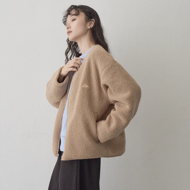 【KELTY（ケルティ）別注】ノーカラーWジップボアブルゾン | coen【women】 | 詳細画像14 
