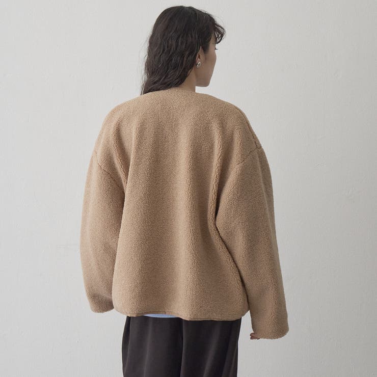 【KELTY（ケルティ）別注】ノーカラーWジップボアブルゾン | coen【women】 | 詳細画像15 