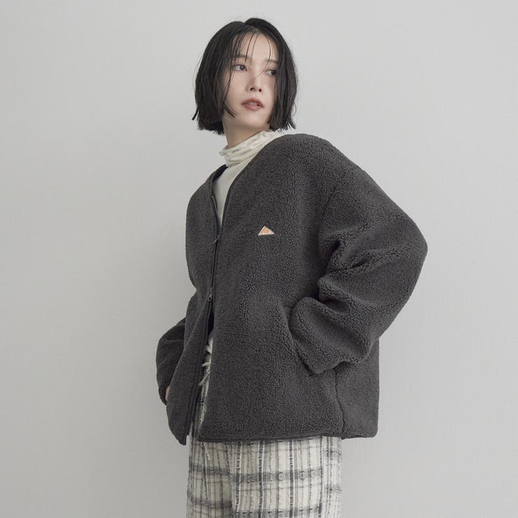 【KELTY（ケルティ）別注】ノーカラーWジップボアブルゾン | coen【women】 | 詳細画像22 