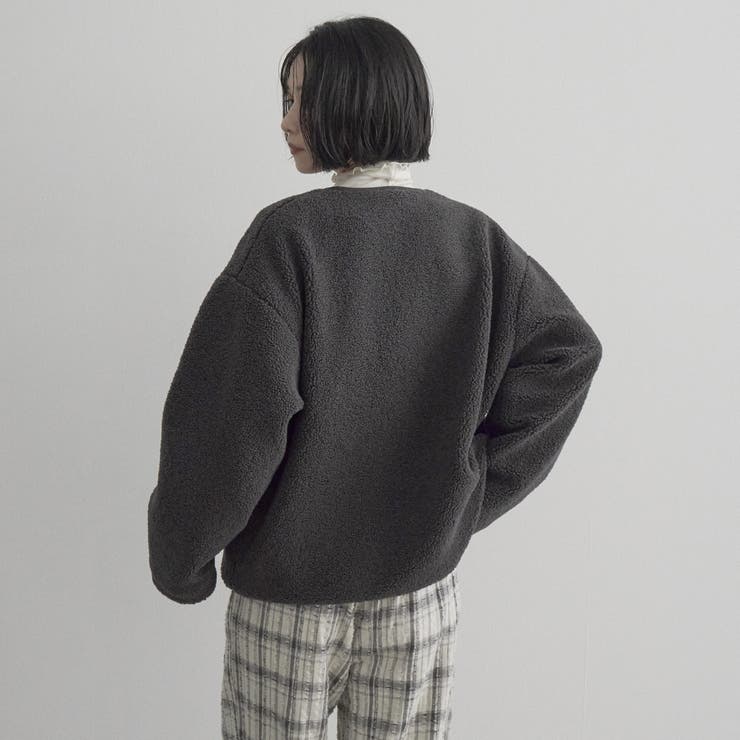 【KELTY（ケルティ）別注】ノーカラーWジップボアブルゾン | coen【women】 | 詳細画像23 