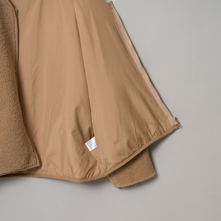 【KELTY（ケルティ）別注】ノーカラーWジップボアブルゾン | coen【women】 | 詳細画像32 