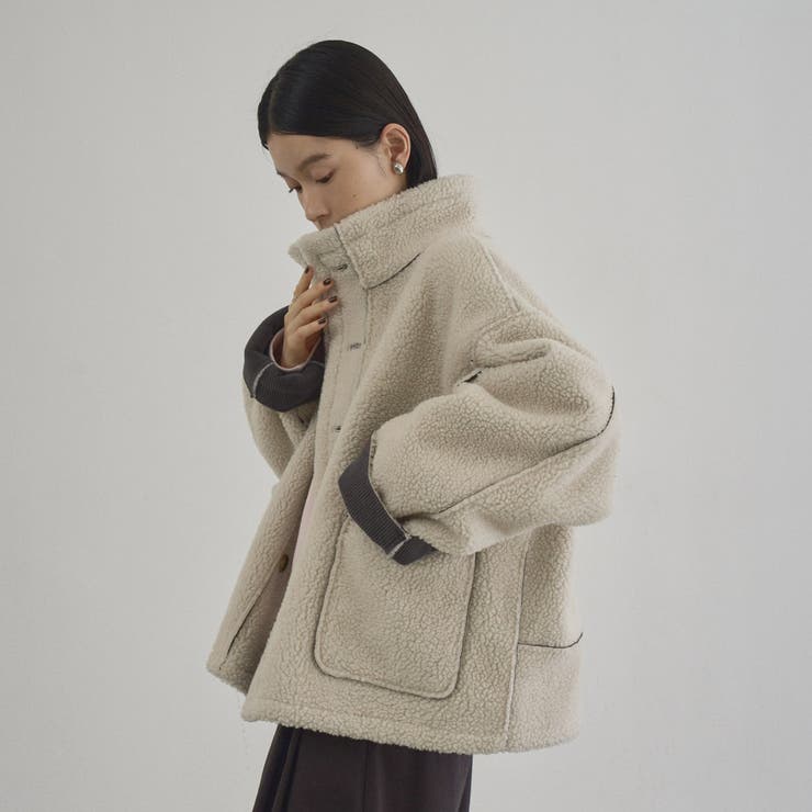【新型登場◎】リバーシブル スタンドネックコーデュロイブルゾン | coen【women】 | 詳細画像5 