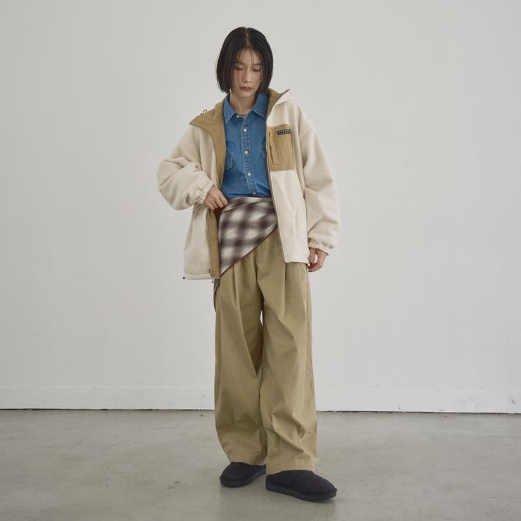 【PARKNIK（パークニック）】リバーシブル撥水フーディーブルゾン | coen【women】 | 詳細画像17 