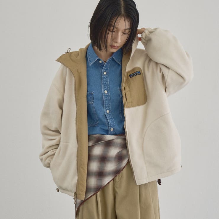 【PARKNIK（パークニック）】リバーシブル撥水フーディーブルゾン | coen【women】 | 詳細画像20 