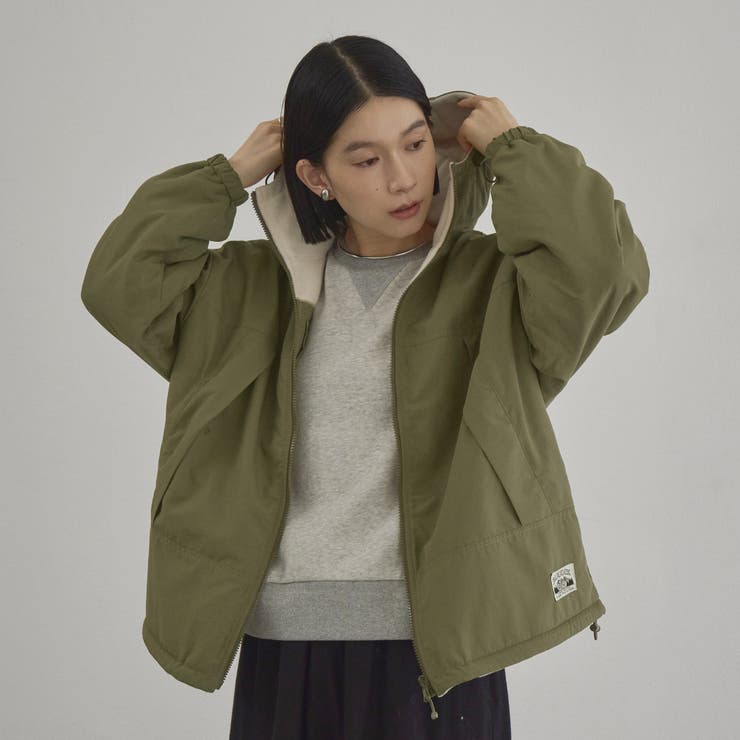 【PARKNIK（パークニック）】リバーシブル撥水フーディーブルゾン | coen【women】 | 詳細画像28 