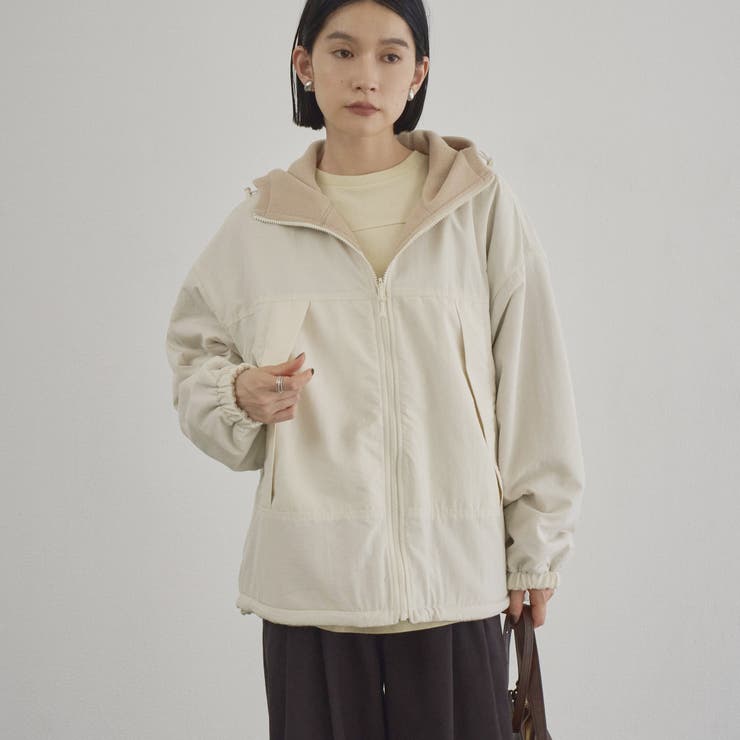 【PARKNIK（パークニック）】リバーシブル撥水フーディーブルゾン | coen【women】 | 詳細画像5 