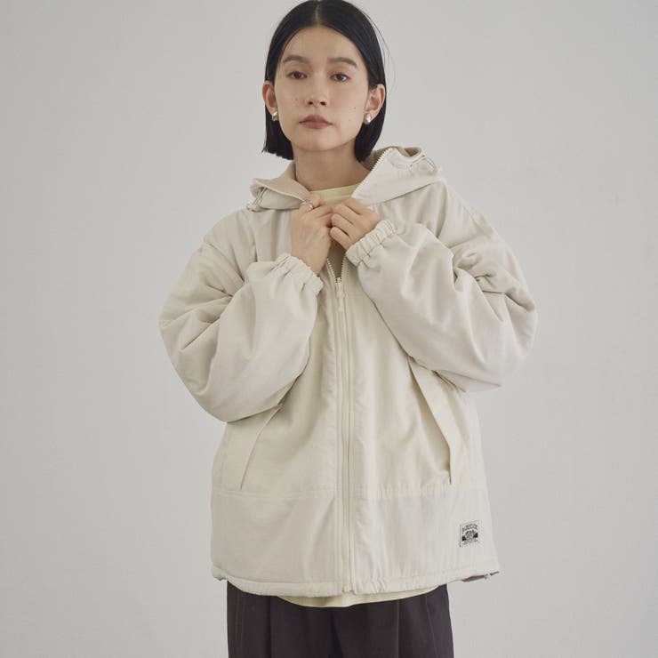 【PARKNIK（パークニック）】リバーシブル撥水フーディーブルゾン | coen【women】 | 詳細画像8 