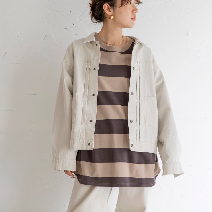 オーバーサイズデニムジャケット 品番 Coew Coen Outlet コーエンアウトレット のレディース ファッション通販 Shoplist ショップリスト