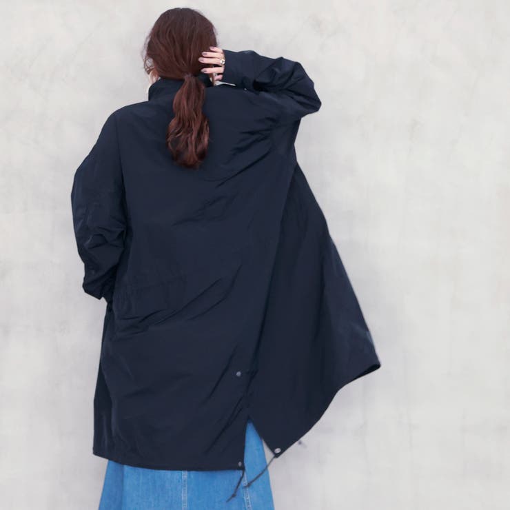 c\u0026a THE OUTERWEAR モッズコート　ネイビー　46