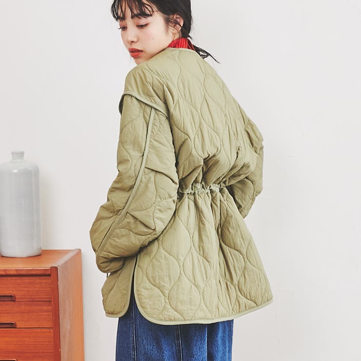 ドロストでメリハリコーデ可能。キルティングジャケット# | coen【women】 | 詳細画像23 