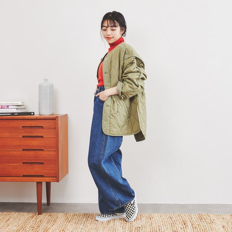 ドロストでメリハリコーデ可能。キルティングジャケット# | coen【women】 | 詳細画像24 