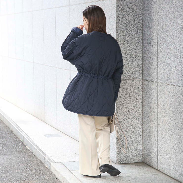 ドロストでメリハリコーデ可能。キルティングジャケット# | coen【women】 | 詳細画像7 
