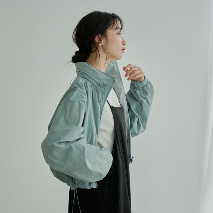 クロップドウィンドブレーカー[品番：COEW0004579]｜coen【women