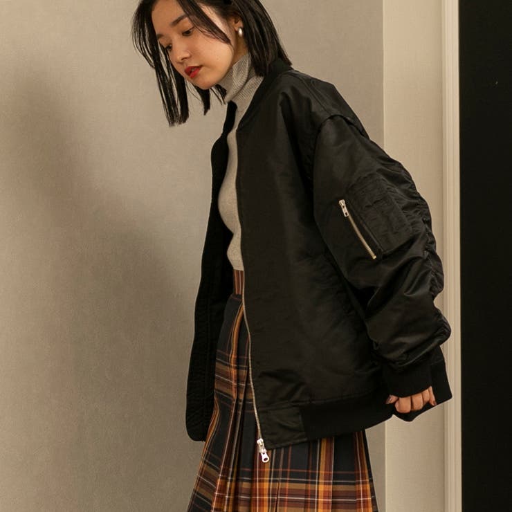 2WAY中綿MA-1[品番：COEW0004688]｜coen【women】（コーエン）の