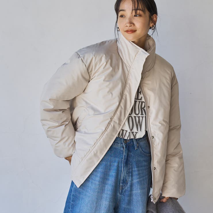 NATURAL | Zermolyパディングジャケット | coen【women】