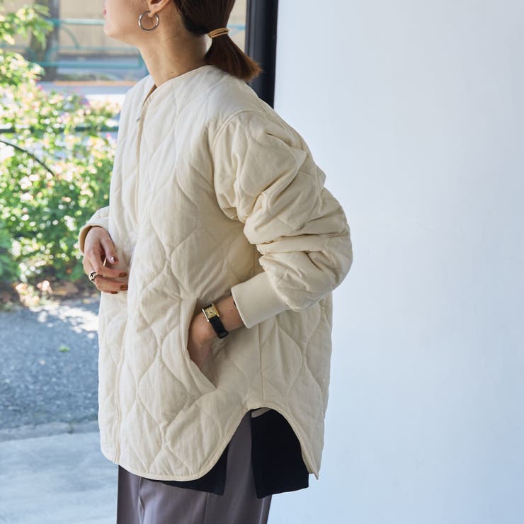 マルチファンクションキルティングジャケット（WEB限定カラー） | coen【women】 | 詳細画像6 